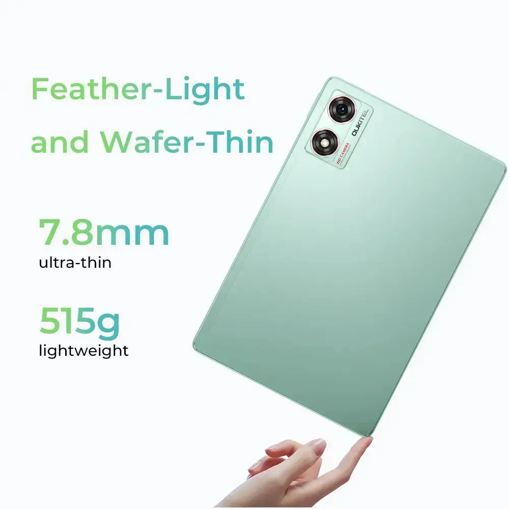 OUKITEL OT8 SmartTablet 11-inch 2K Display TÜV SÜD Certified 8800mAh Battery Android 14(30GB+256GB) - Image 9