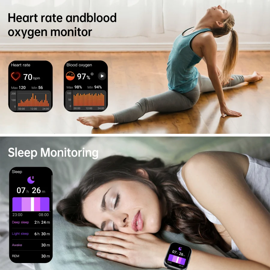 OUKITEL BT103 300mAh Battery Capacity Smartwatch - Image 4