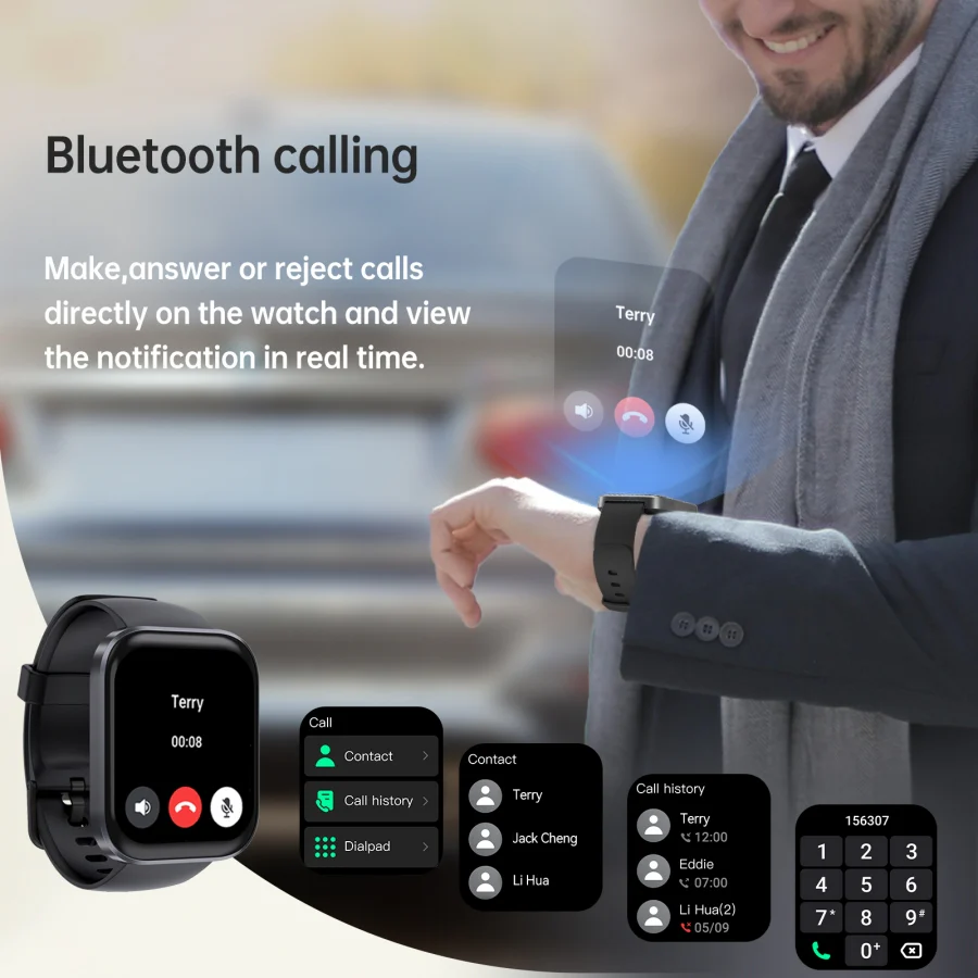 OUKITEL BT103 300mAh Battery Capacity Smartwatch - Image 5
