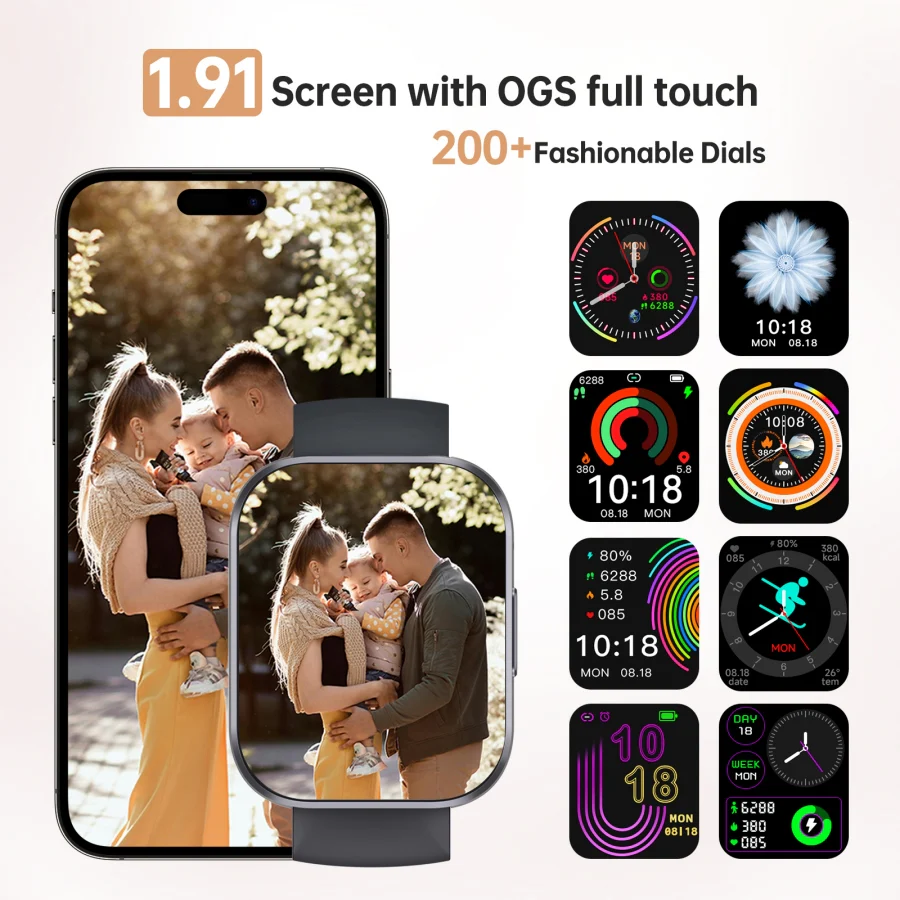 OUKITEL BT103 300mAh Battery Capacity Smartwatch - Image 7