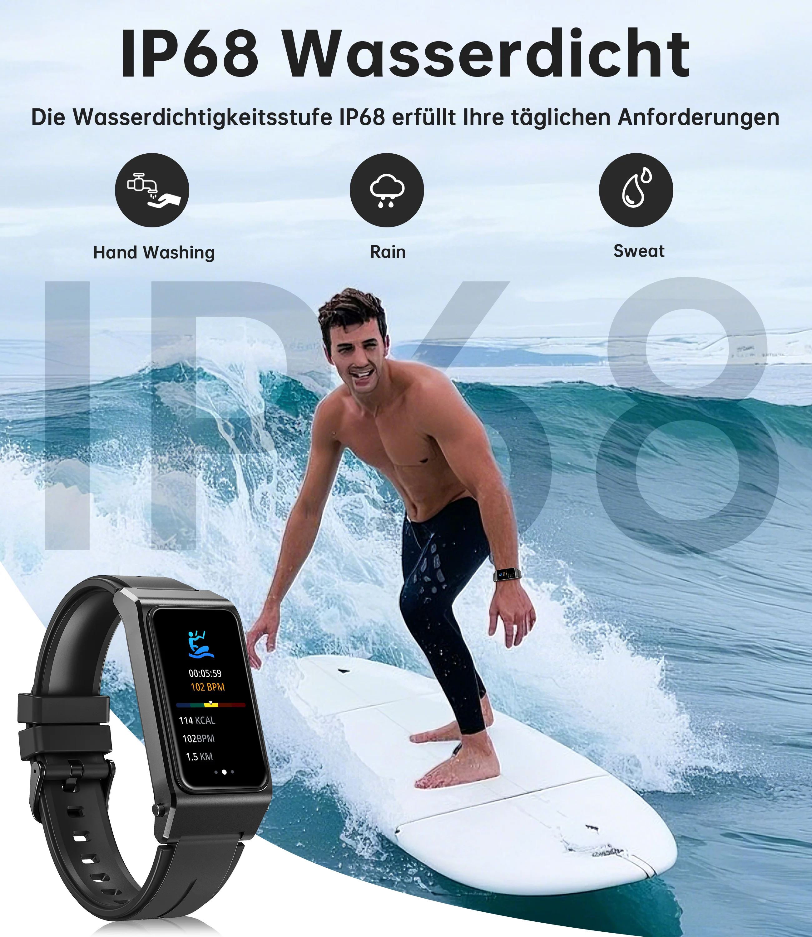 OUKITEL BT11 2-in-1 Smartwatch undBluetooth-Kopfhörer(WP200Pro Modular Watch Same) - Image 7