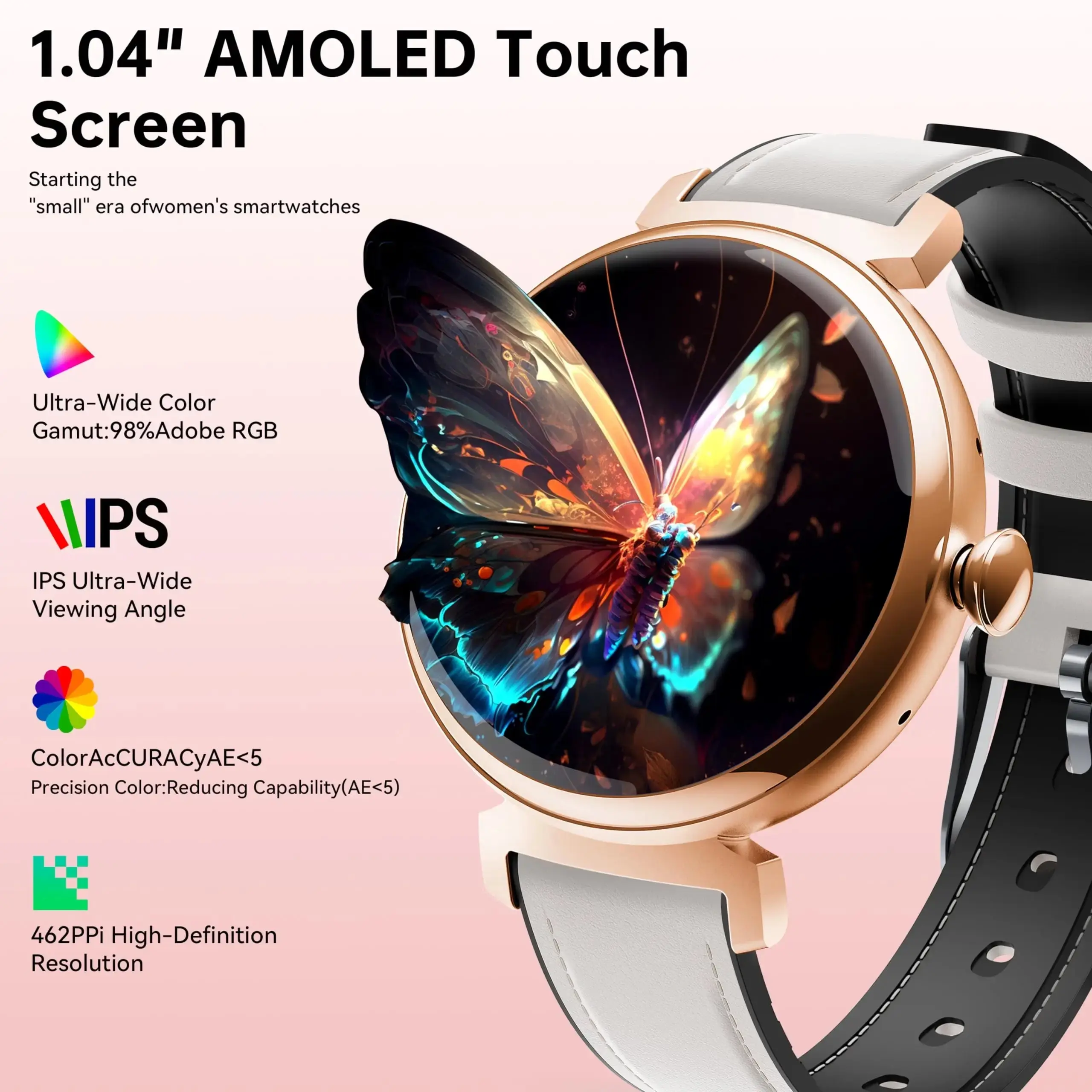 OUKITEL BT30 160mAh Battery Capacity 5ATM Waterproof  Rugged Outdoor Watch - Image 3