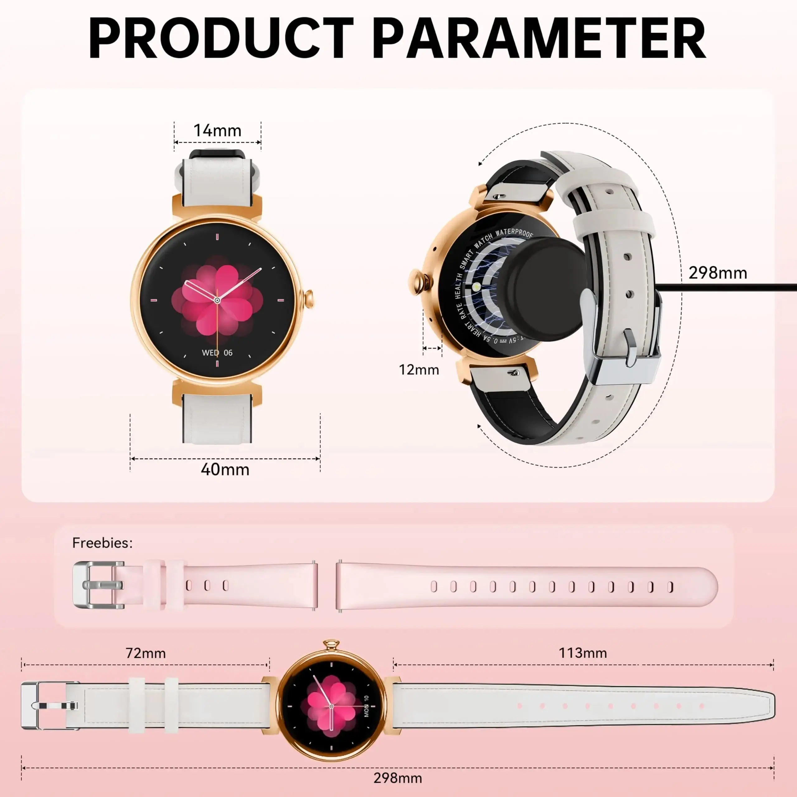OUKITEL BT30 160mAh Battery Capacity 5ATM Waterproof  Rugged Outdoor Watch - Image 8