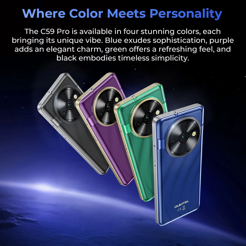 OUKITEL C59 Pro-EV 6.88-inch 10000mAh Battery 13.3mm Ultra-thin Body SmartPhone(8GB+256GB) - Image 8