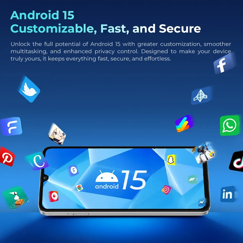 OUKITEL C60 6.88-inch 10000mAh Battery 13.4mm Ultra-thin Body SmartPhone(4GB+128GB) - Image 12