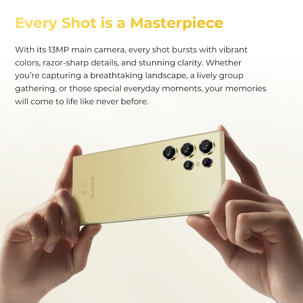 OUKITEL C61 Pro-EV 6.88-inch 5150mAh Battery 9.5mm Ultra-thin Body SmartPhone(8GB+256GB) - Image 11