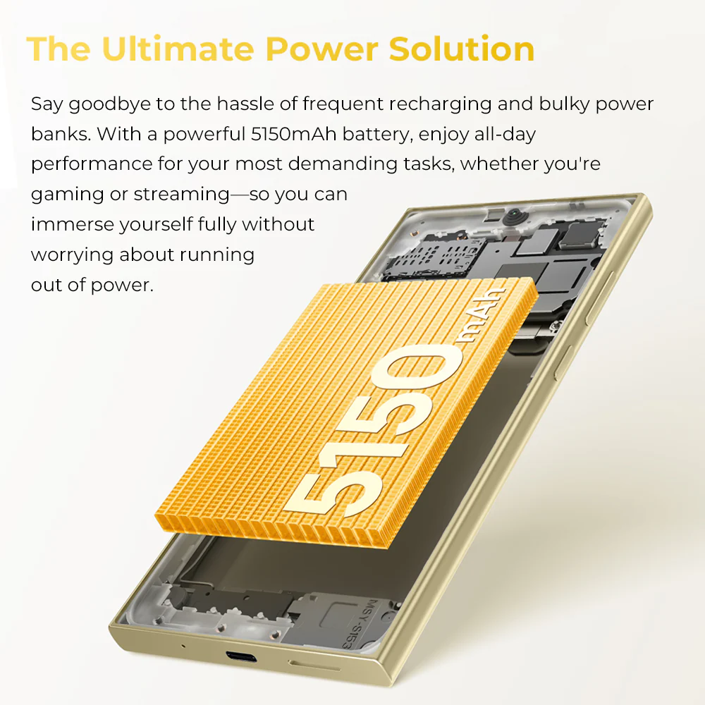OUKITEL C61 Pro-EV 6.88-inch 5150mAh Battery 9.5mm Ultra-thin Body SmartPhone(8GB+256GB) - Image 7