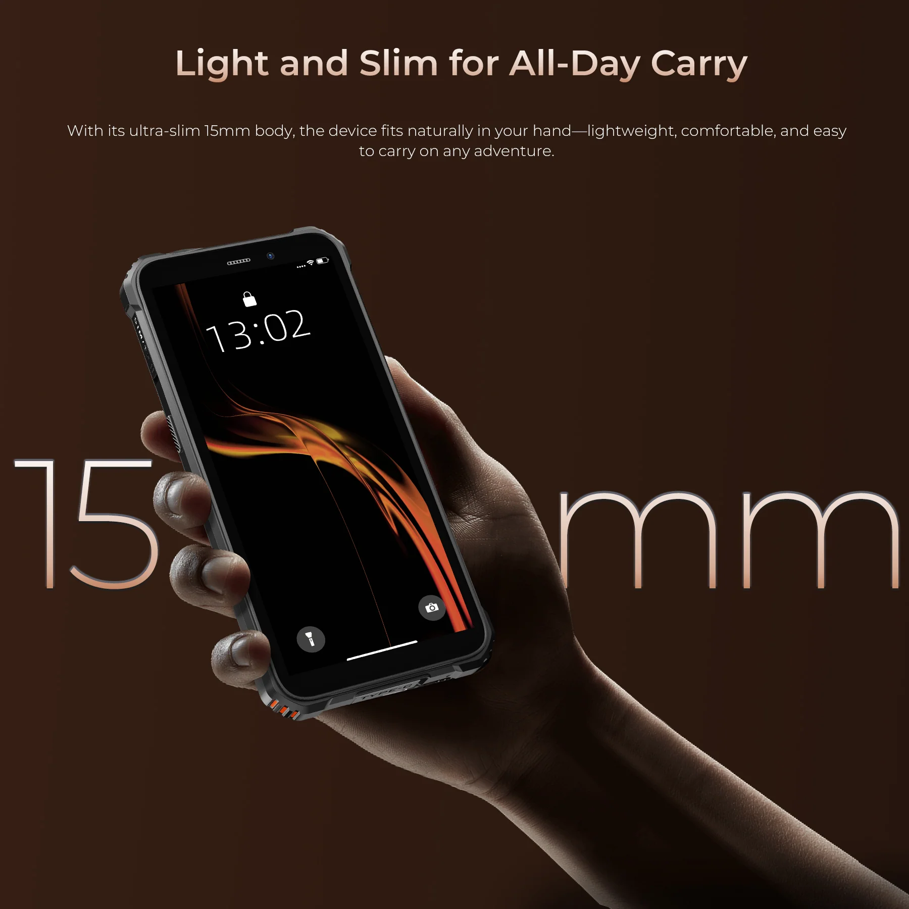OUKITEL G3-EV Rugged Phone 6'' HD+ Display 6300mAh Big Battery 13MP Camera Android 14(4GB+128GB) - Image 10