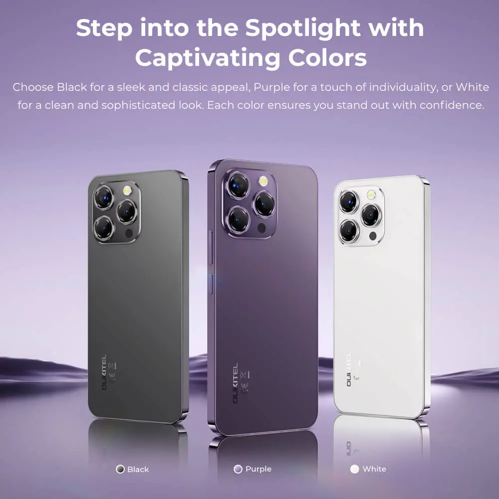 OUKITEL P1 6.7-inch 5150mAh Battery 8.2mm Ultra-thin Body SmartPhone(8GB+256GB) - Image 5