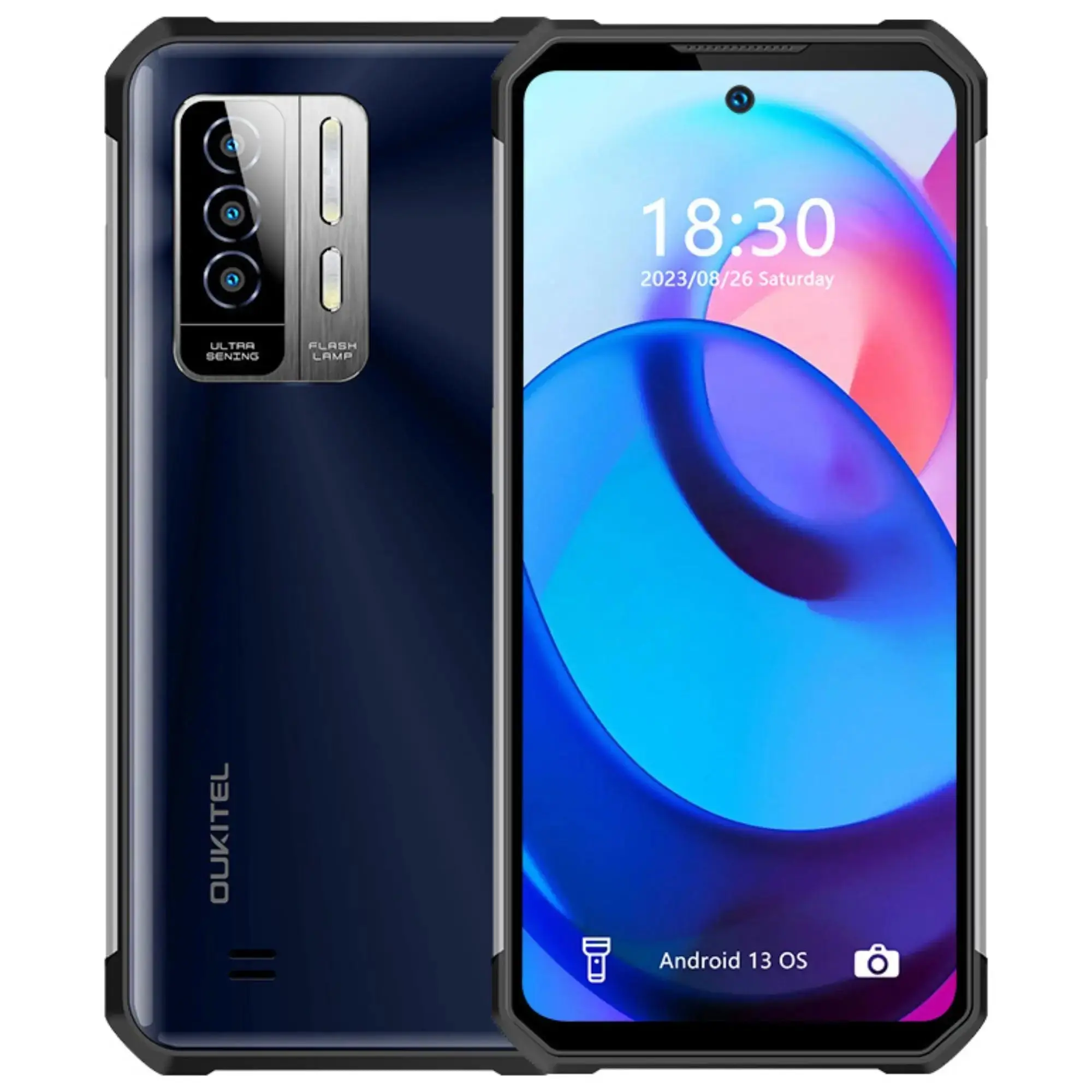 OUKITEL WP27 4G Rugged Phone 6.58-inch 8500mAh Big Battery 68MP Camera Android 13(12GB+256GB NFC) - Image 2
