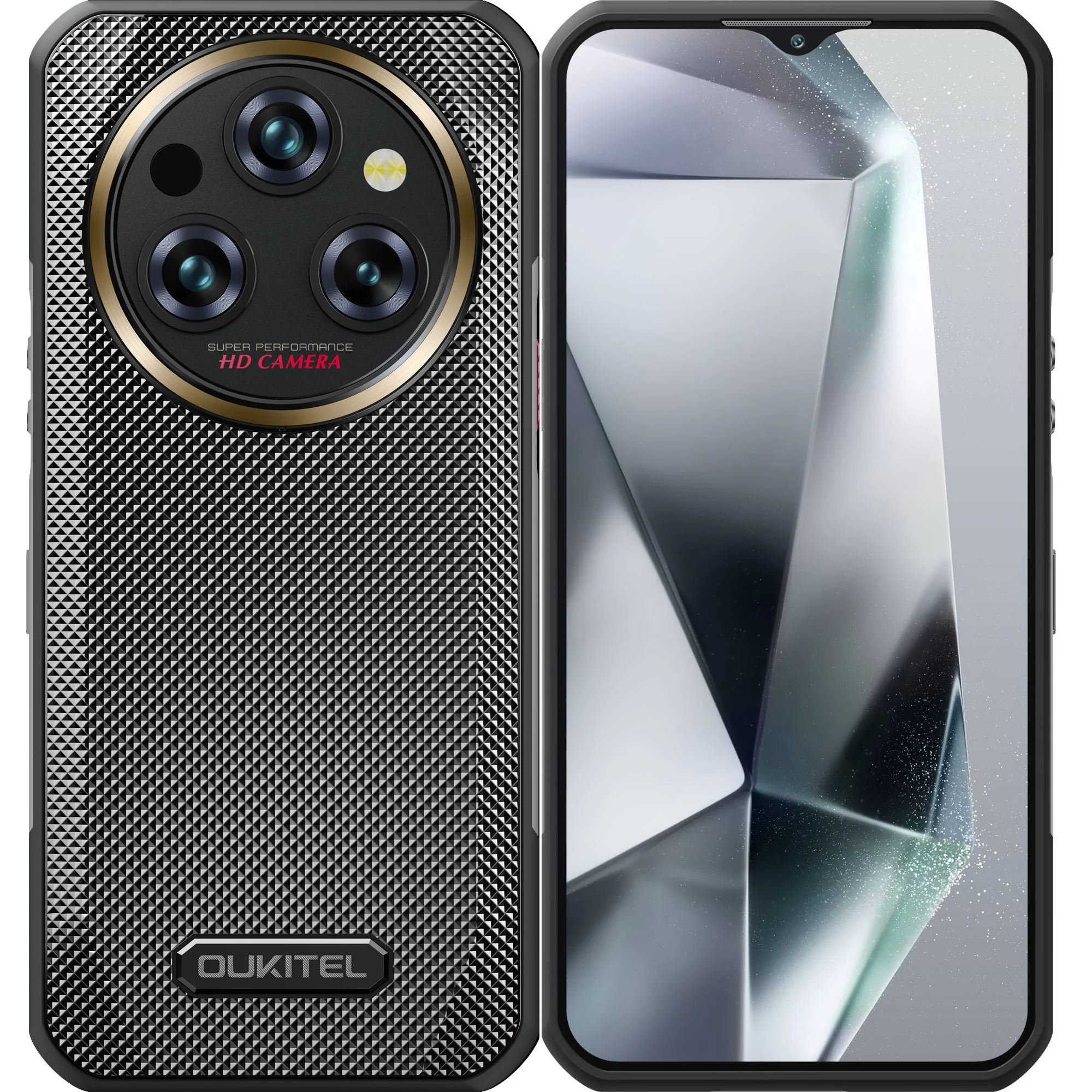 OUKITEL WP35 Pro 5G Rugged Phone 6.6'' HD+ Display 11000mAh Big Battery 64MP Camera Android 14(12GB+512GB NFC) - Image 4