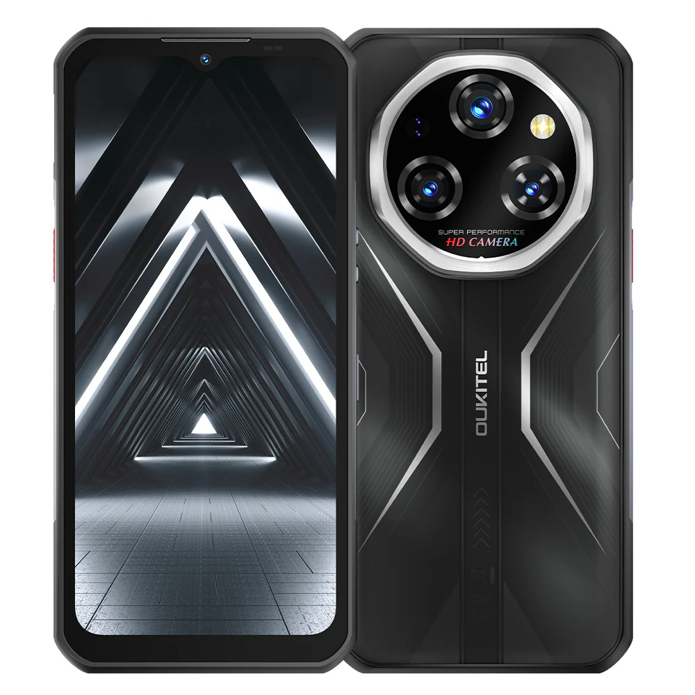 OUKITEL WP55 Pro 5G Rugged Phone 6.6'' HD+ Display 11000mAh Big Battery 108MP Camera Android 15(16GB+512GB NFC) - Image 3