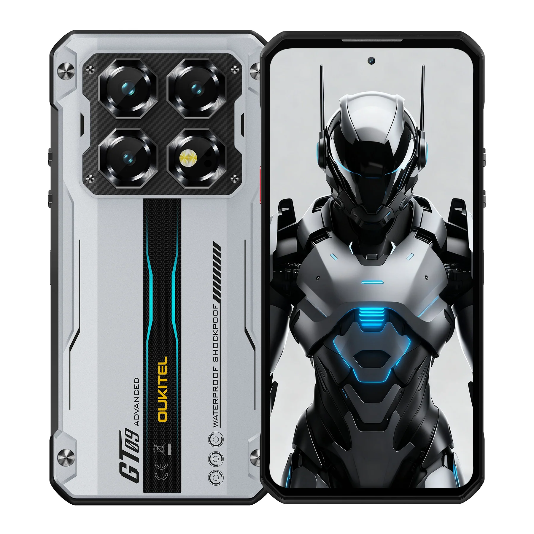 Oukitel WP60 5G Rugged Phone 7.2'' HD+ Display 10,000mAh Big Battery 108MP Camera Android 15(16GB+512GB NFC) - Image 4