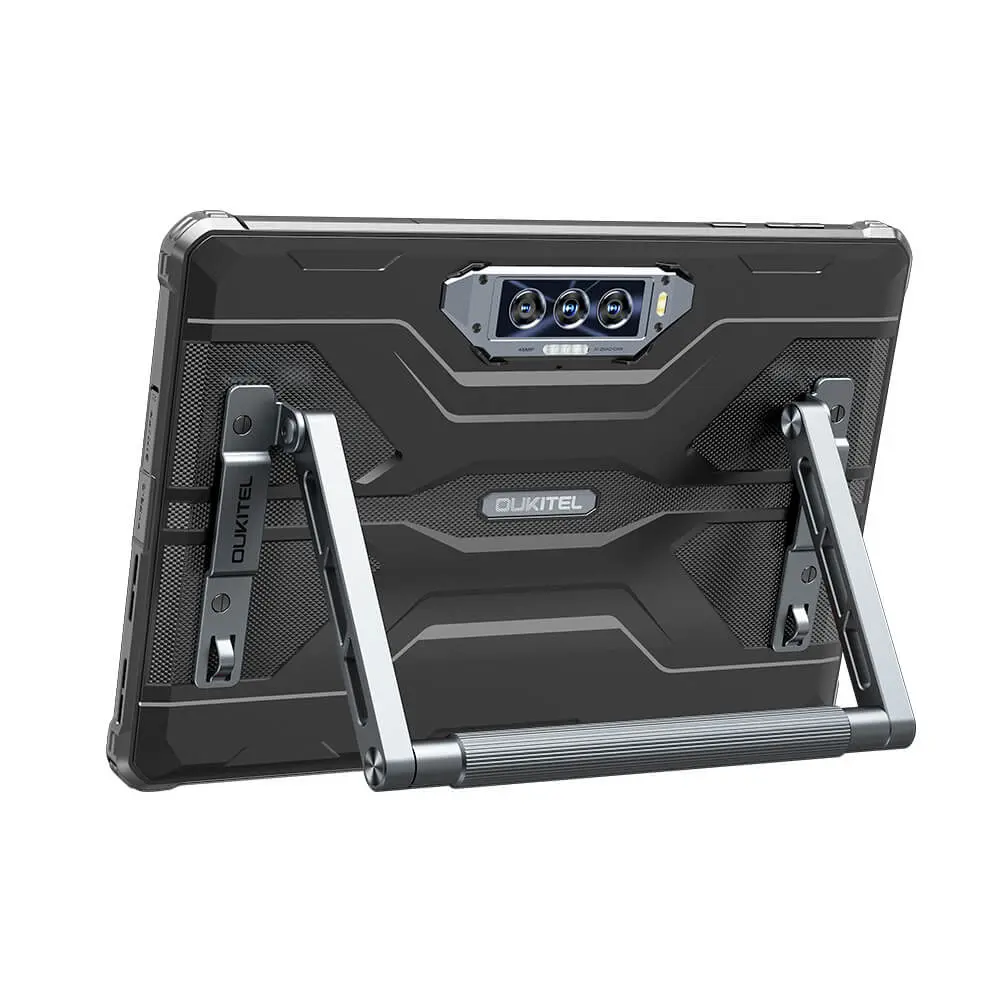 OUKITEL RT8 Rugged Tablet (Stand included) 10.1-inch 2K 20000mAh Battery 48MP Camera Android 14(12GB+256GB) - Image 2