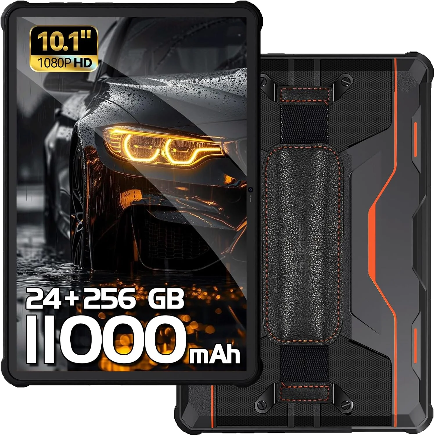 OUKITEL RT9 Rugged Tablet 10.1-inch 2K 11000mAh Big Battery 16MP Camera Android 14 (24GB+256GB) - Image 3