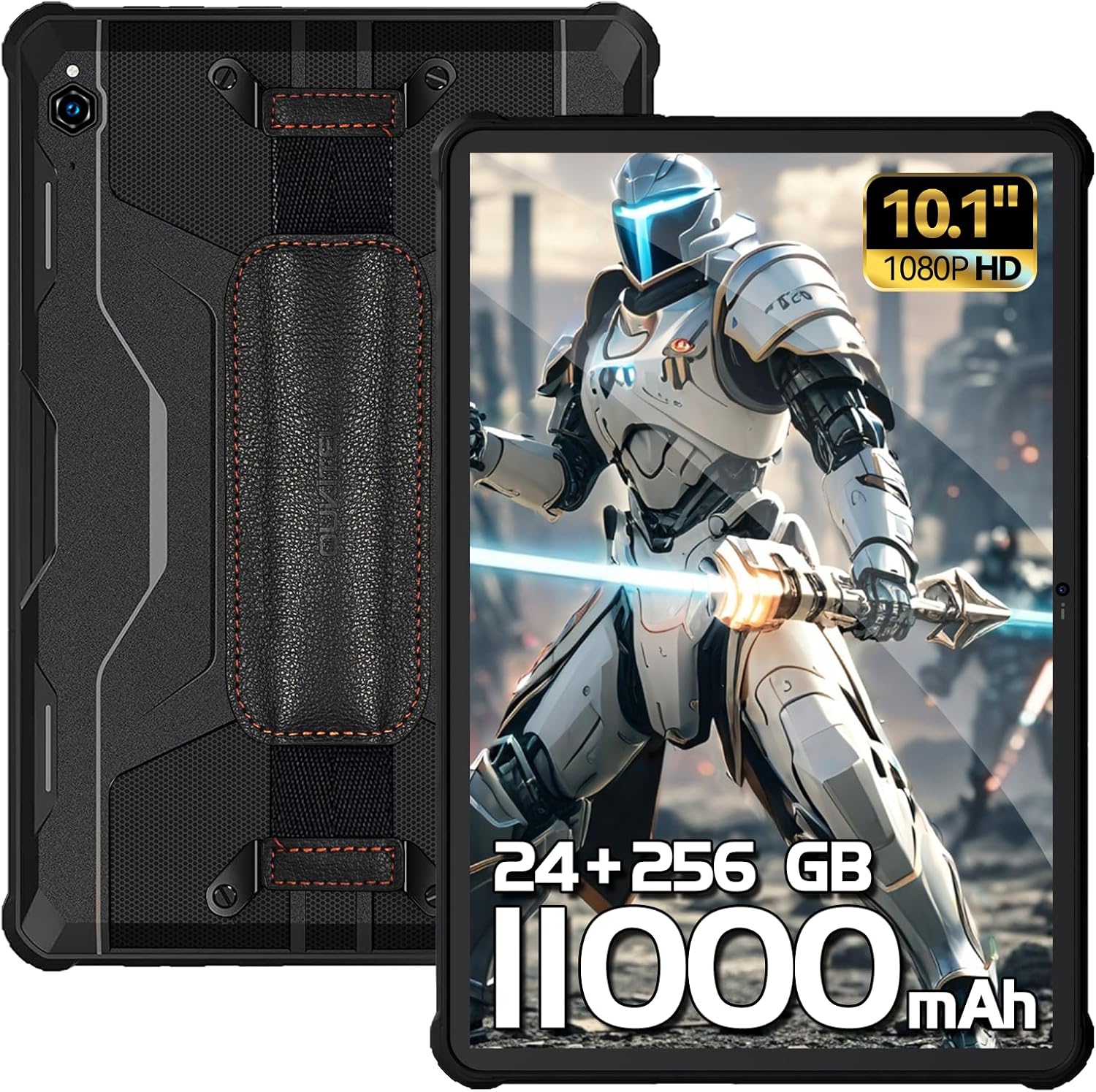OUKITEL RT9 Rugged Tablet 10.1-inch 2K 11000mAh Big Battery 16MP Camera Android 14 (24GB+256GB) - Image 4